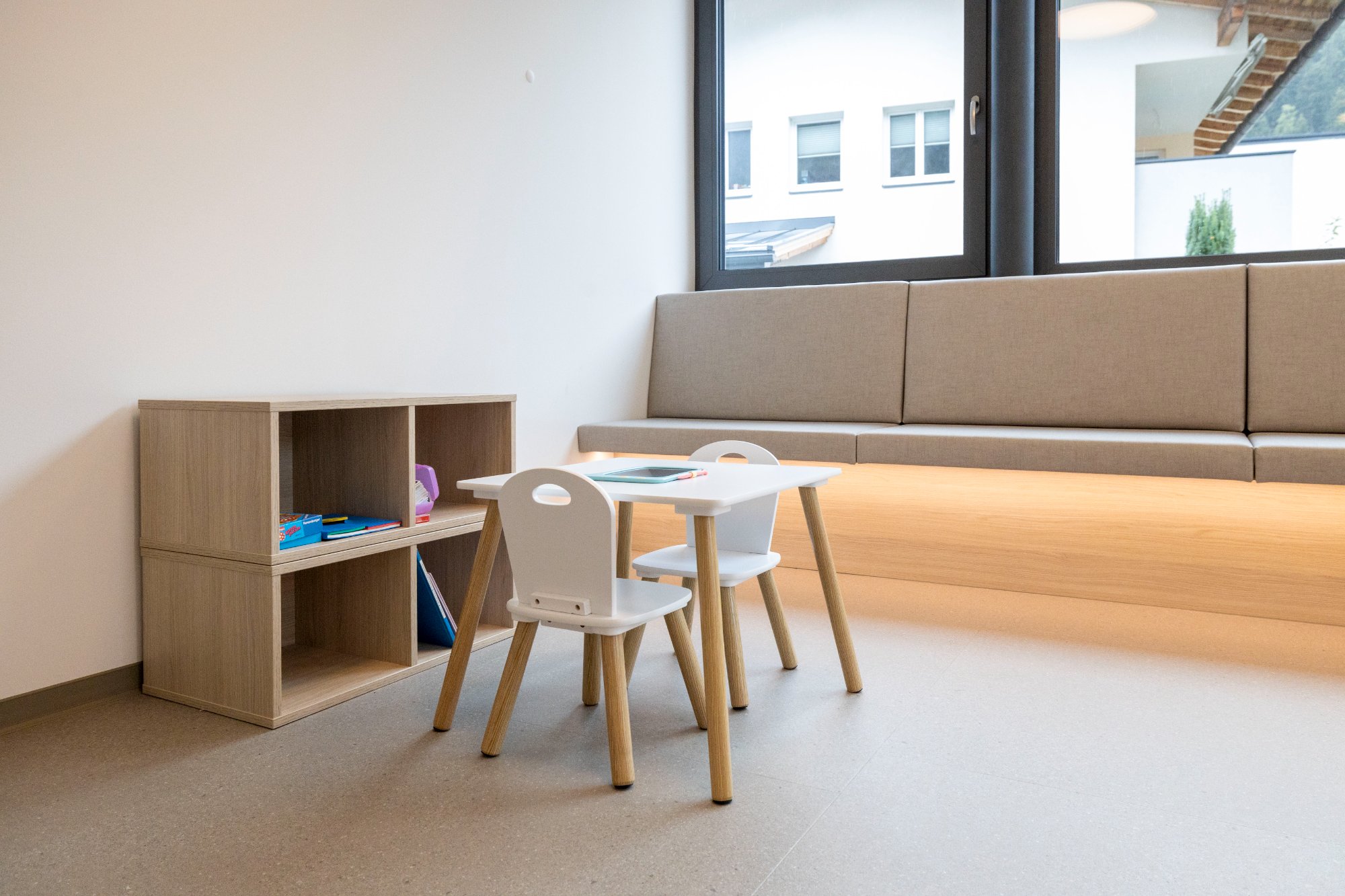 Kinderecke im Wartezimmer